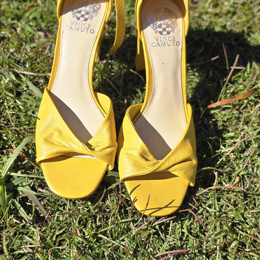 Vince Camuto Yellow Women's Shoes